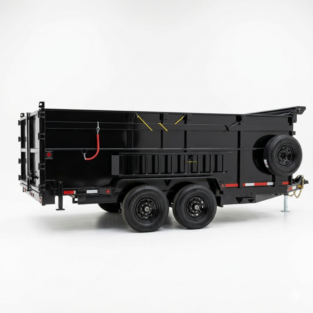 Delivered 16 Ft dump trailer